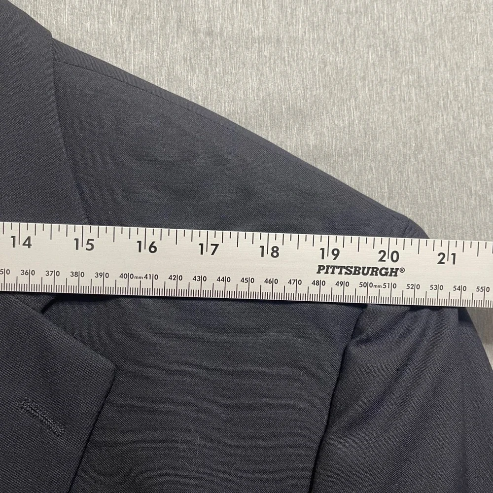 Brooks Brothers Brookesease Mens Blazer 44R Navy Blue Loro Piana Wool Sport Coat